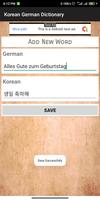 3 Schermata Korean German Dictionary