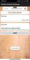 Persian German Dictionary ภาพหน้าจอ 3