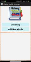 Haitian English Dictionary Affiche