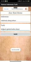 Indonesian Turkish Dictionary اسکرین شاٹ 3