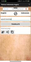 Kamus Indonesia Inggris capture d'écran 1