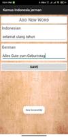 Indonesian German Dictionary screenshot 3