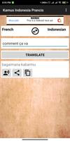Indonesian French Dictionary capture d'écran 2