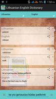 Lithuanian English Dictionary ảnh chụp màn hình 3