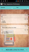 Thai Japanese Dictionary captura de pantalla 2