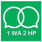 Cara Pasang 1 WA di 2 HP Berbeda ikona