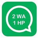 Cara Pasang 2 WA 1 HP APK