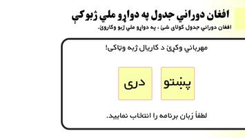 Afghan Periodic Table capture d'écran 2