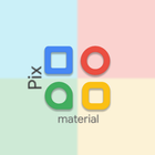 Pix Material Colors Icon Pack আইকন