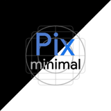 Pix-Minimal Black/White Icons