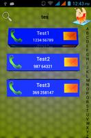 3D Contact List Phonebook 2016 screenshot 1