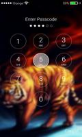 Passcode Lock screen Tiger loc gönderen