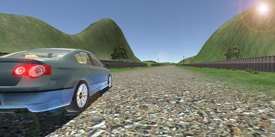 帕薩特B6漂移模擬器：賽車遊戲3D城市 海報