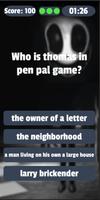 Pen Pal Horror Game Quiz screenshot 2