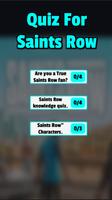 Quiz For Saints Row poster