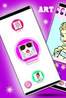 Coloring Book For Girls Only الملصق