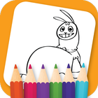 Hungry Lamu Coloring Book-icoon