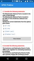 UPSC Prelim The Hindu based questions capture d'écran 3