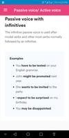 Passive voice / Active voice Ekran Görüntüsü 1