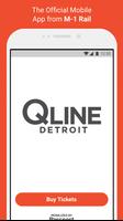 QLINE Detroit الملصق