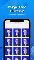 Passport size photo app постер