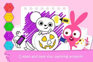 Purple Pink Coloring Book скриншот 3