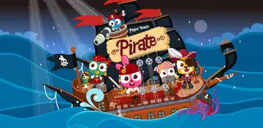 泡泡小鎮：海盜大冒險-解謎劇情公主遊戲