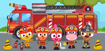 Papo Town：Feuerwehr