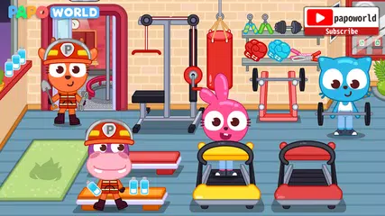 泡泡小鎮：消防局 XAPK 下載