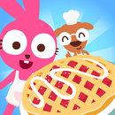 Purple Pink Fruit Pie Cooking APK