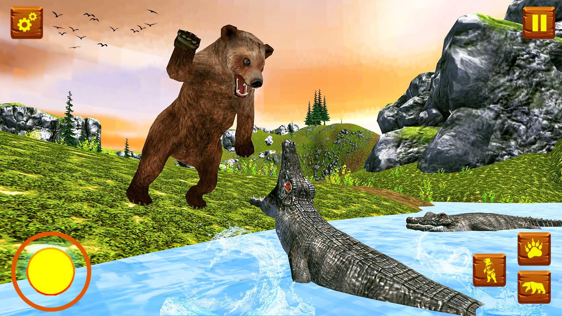 Симулятор зверей все открыто. Симулятор животных. Игра симулятор медведя. Медведь симулятор медведя. Симулятор медведя боссы.