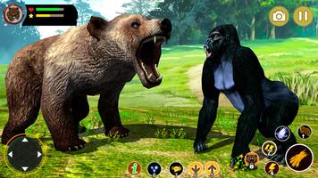 beruang simulator hewan liar screenshot 2