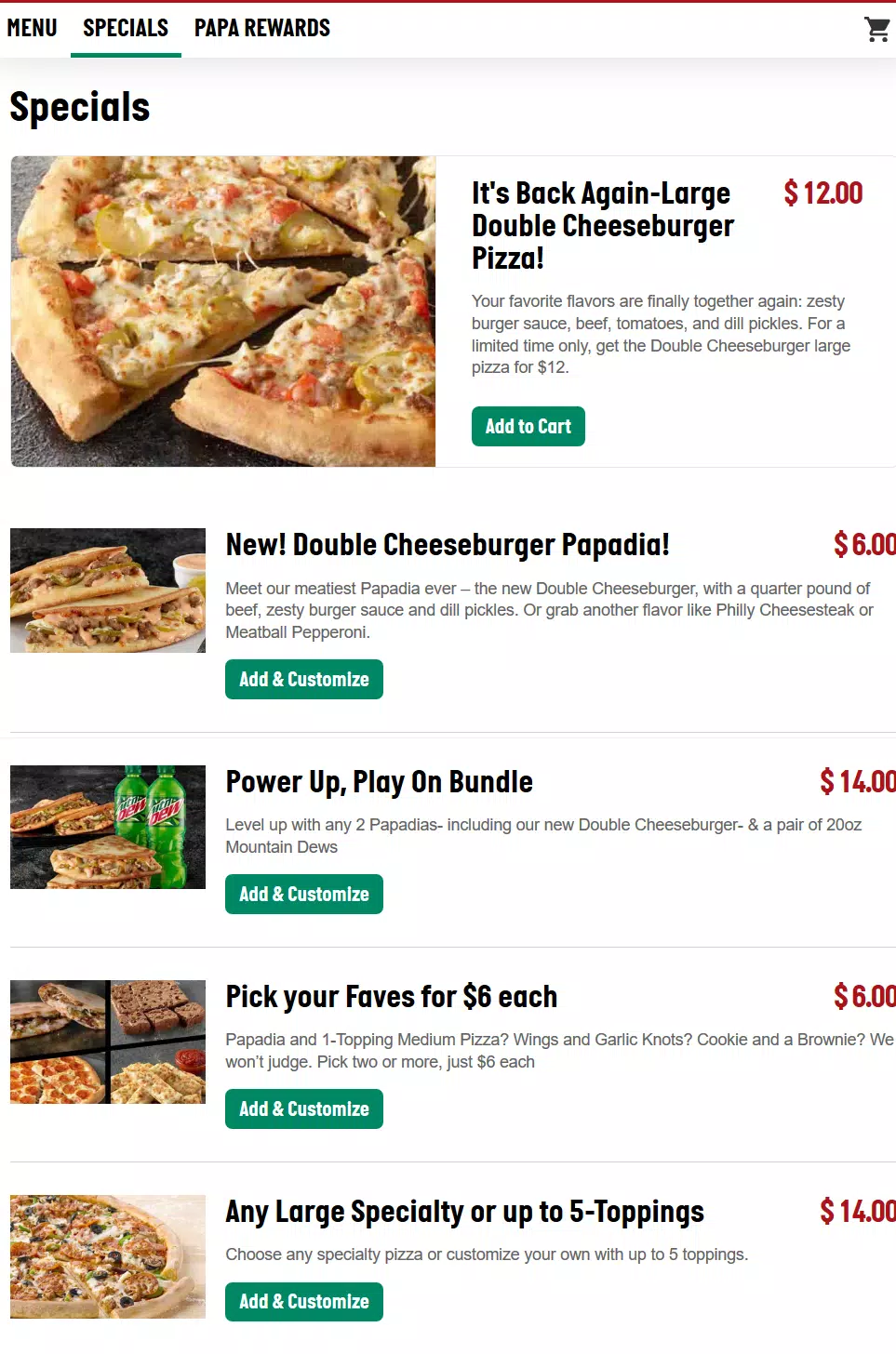 Papa Johns Pizza & Delivery APK for Android Download