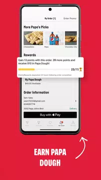 Screenshot 2 for Papa Johns Pizza & Delivery