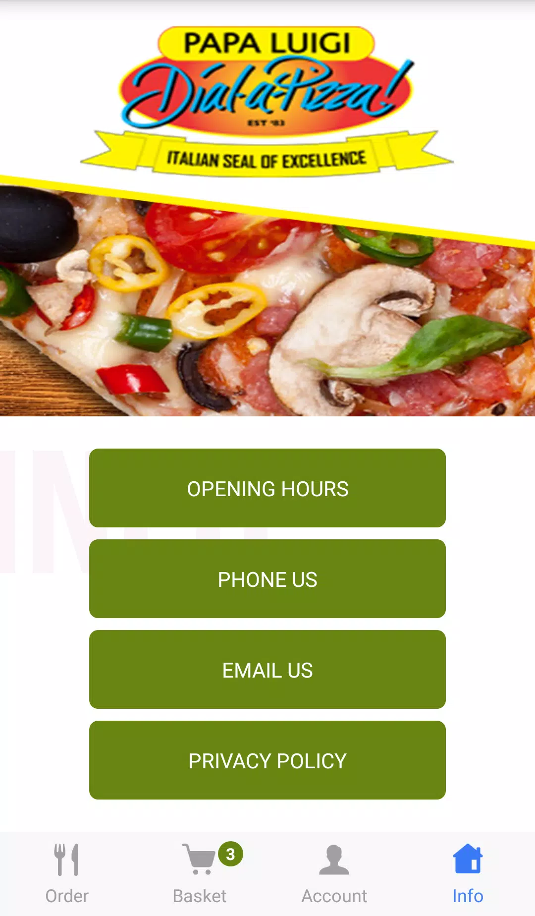 Papa Luigi's - Apps on Google Play