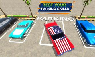 Classic Car Parking Game poster