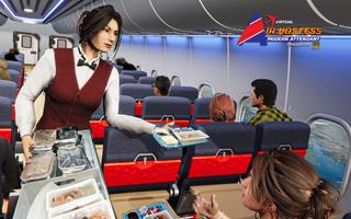 Virtual Air Hostess  Simulator ảnh chụp màn hình 1