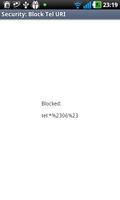 Security: Block Tel URI Poster