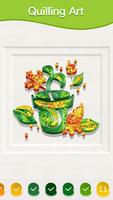 Poster Paper Quilling Art