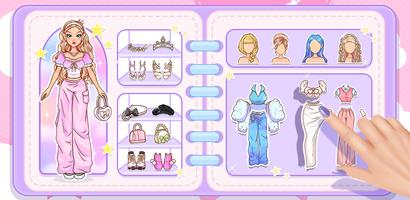 Paper Doll Dress Up & Makeover постер