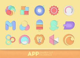PaperCut Iconpack syot layar 3