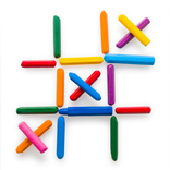 Puzzle Game Donut Crosses