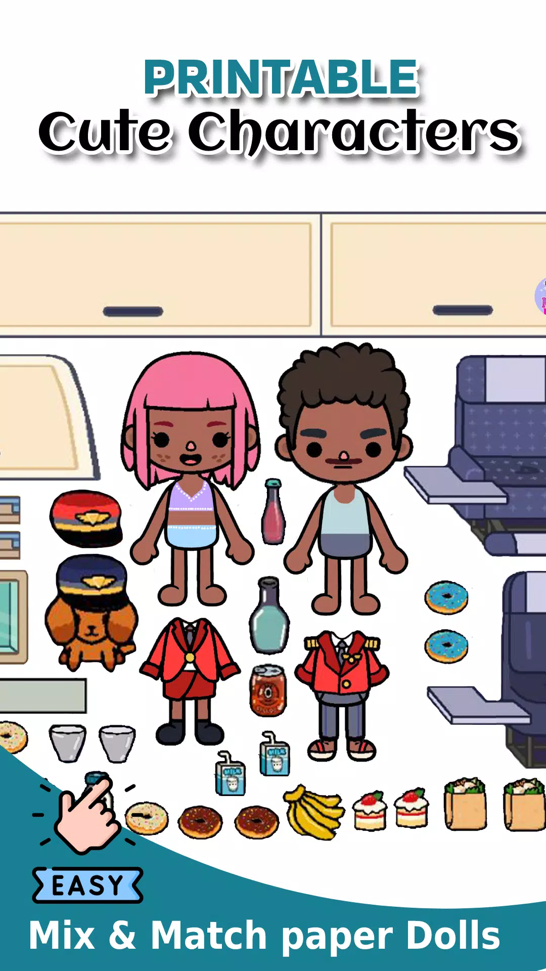 Toca Boca Paper Doll Ideas APK for Android Download