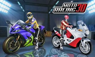 Moto Racing 3D Ekran Görüntüsü 1