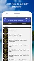The Power of Self-Discipline captura de pantalla 2