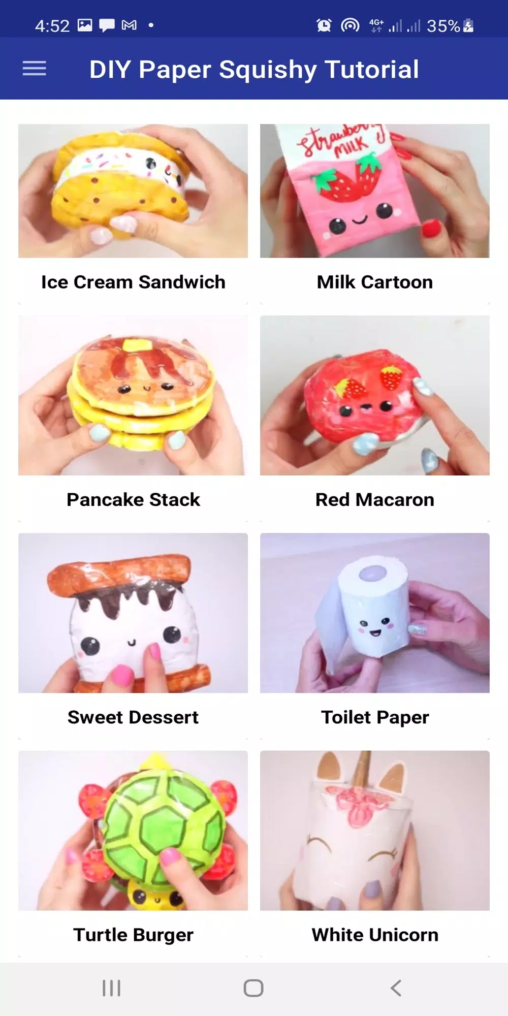 DIY Paper Squishy Tutorial APK for Android Download