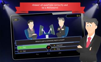 Millionaire Quiz Game ảnh chụp màn hình 2