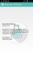 Resep Obat Tradisional imagem de tela 2