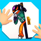 Paper Fold FNF أيقونة