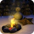 Paper Winter Live Wallpaper أيقونة